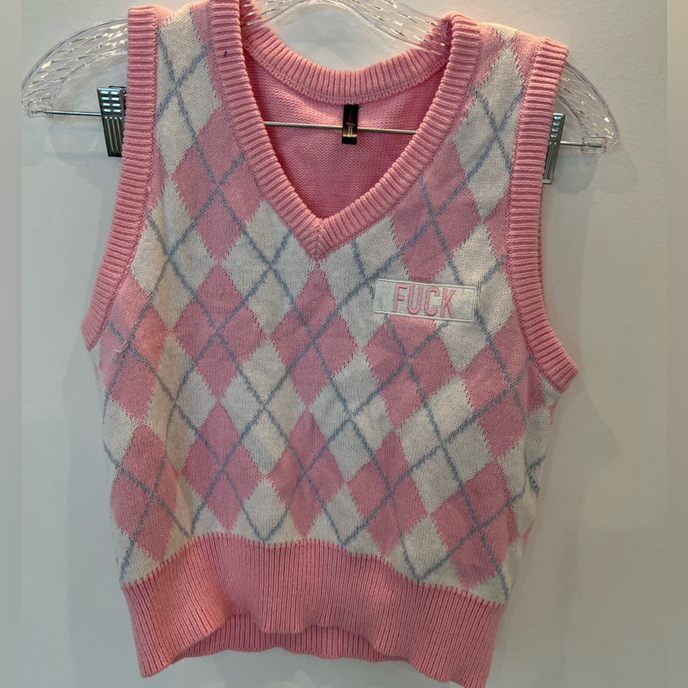 Adult sweater vest